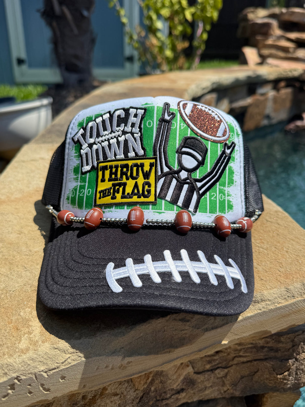 Touch Down Football Cap
