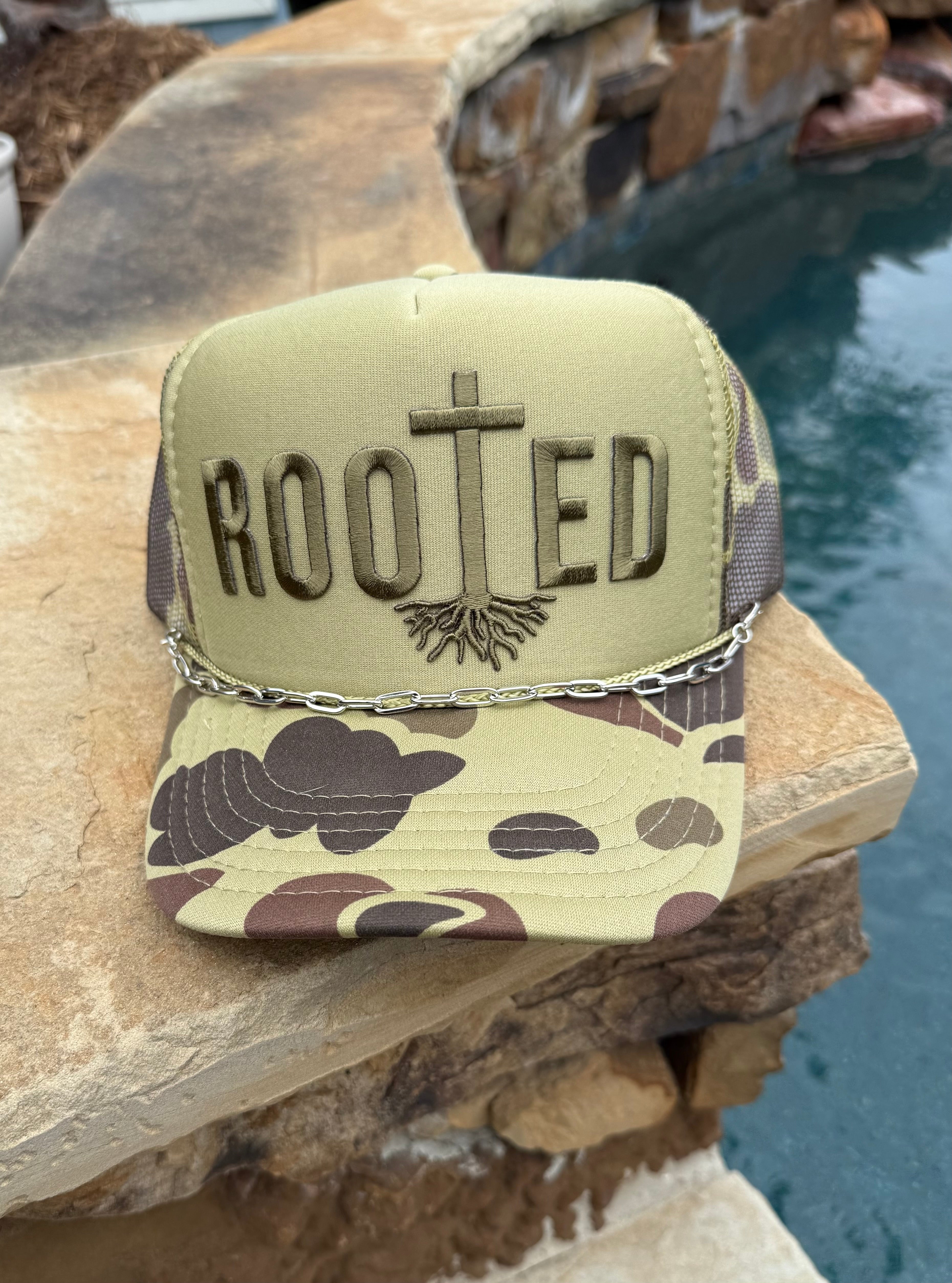 Rooted Camo Cap