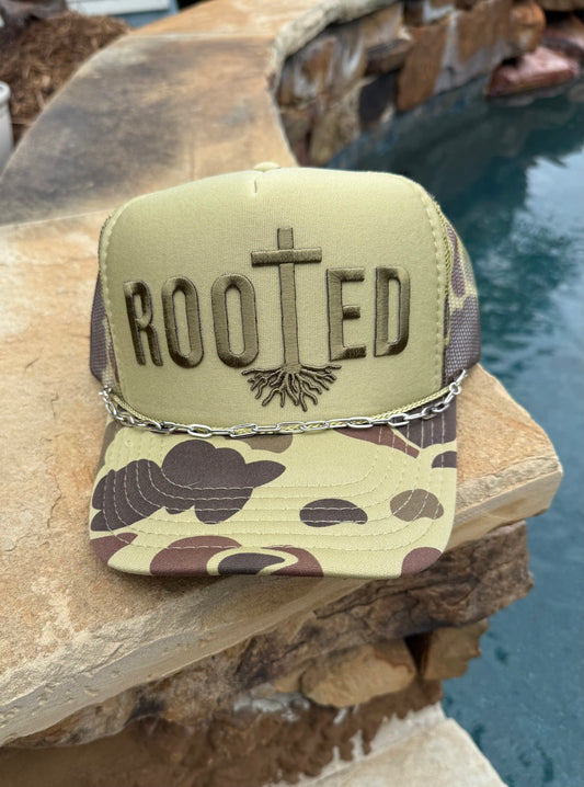 Rooted Camo Cap