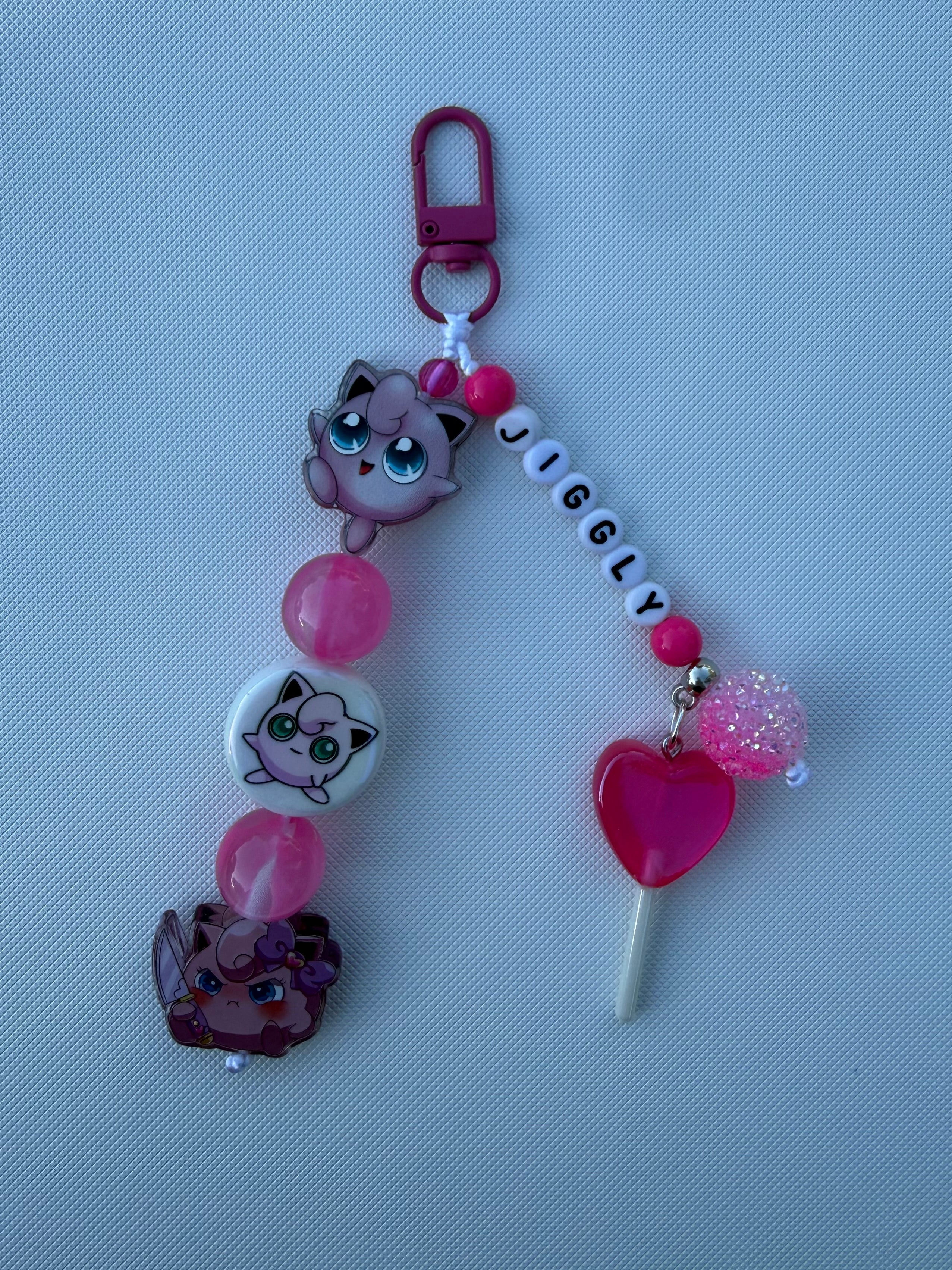 Jigglypuff Bag/Binder Charm