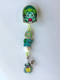 Bulbasaur Beaded Interchangeable Badge Reel