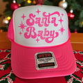 Hot Pink Santa Baby Cap