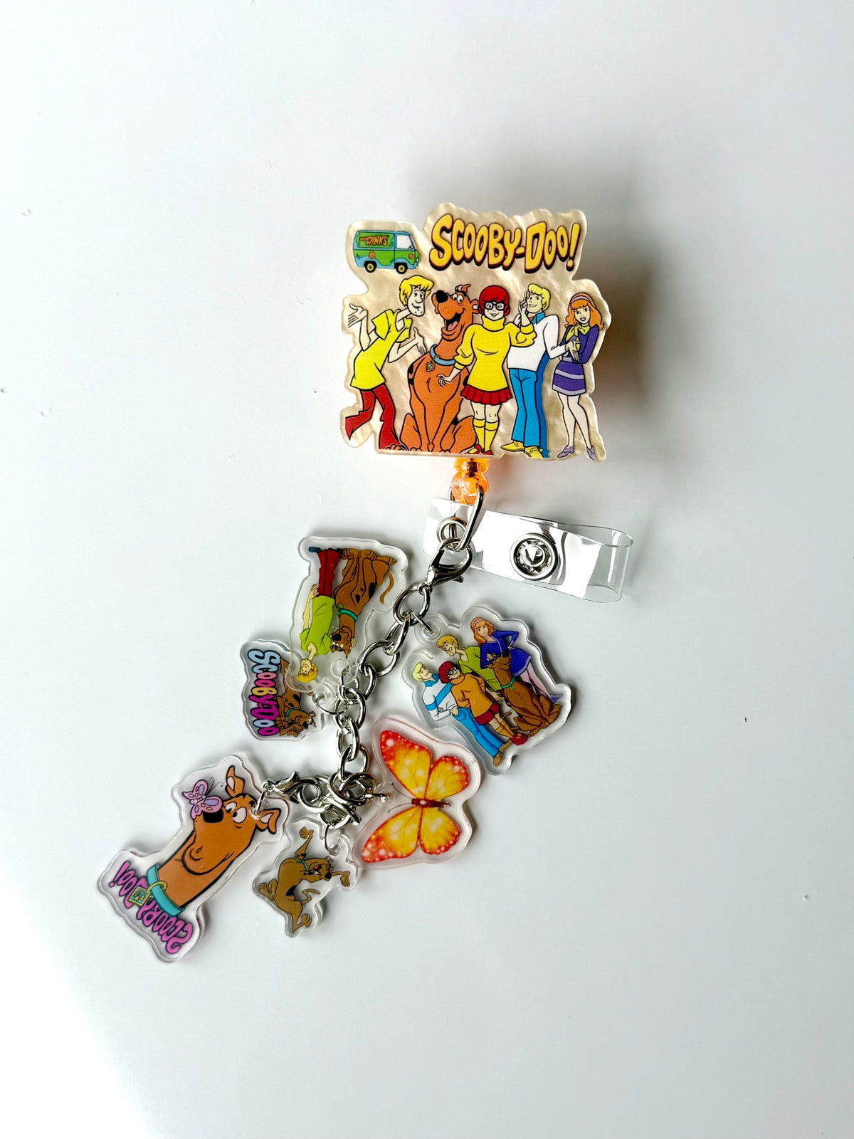 Scoob Charm Interchangeable Badge Reel
