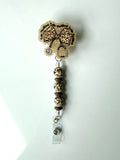 Nurse Practitioner Beaded Interchangeable Badge Reel