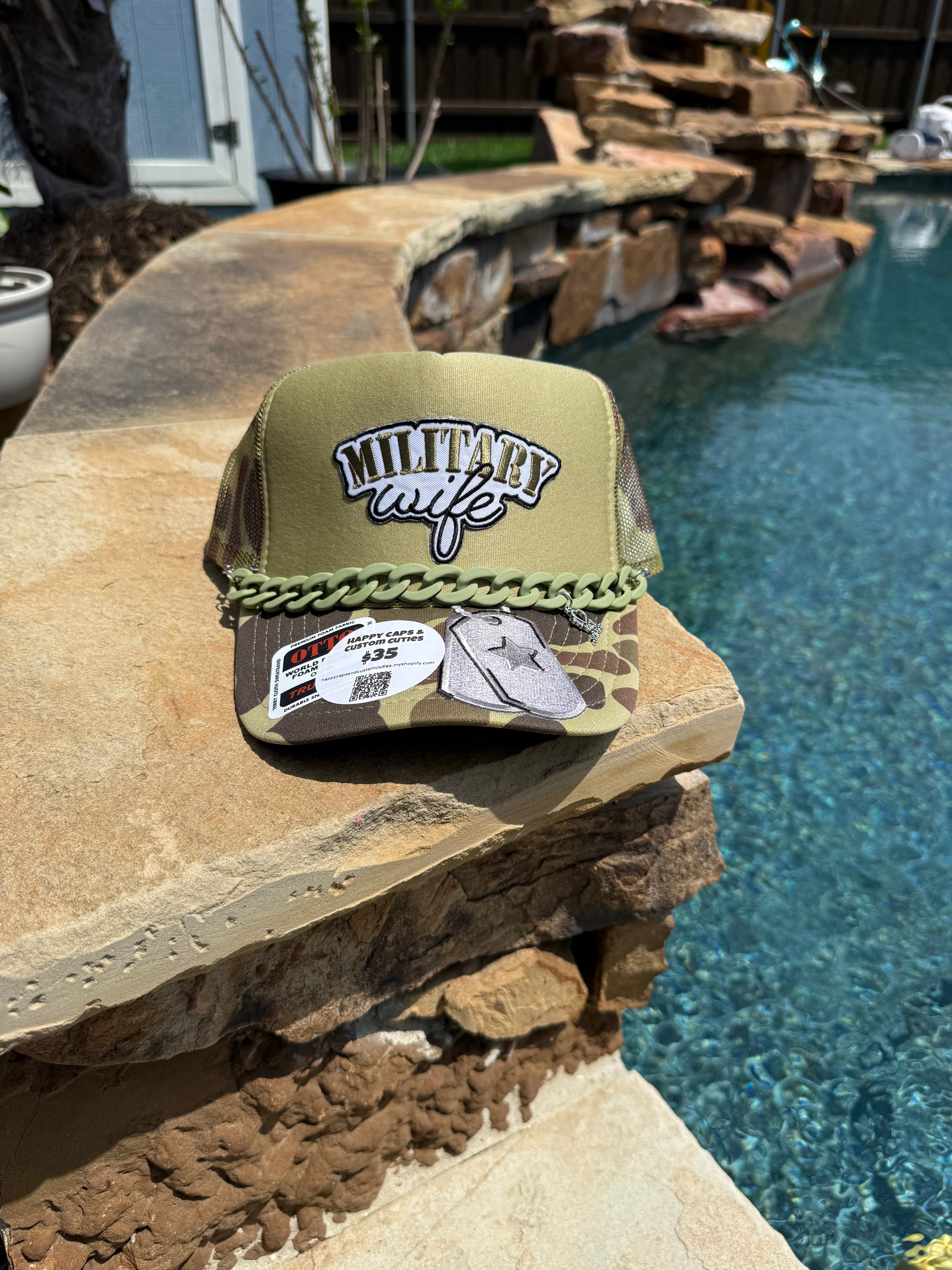 Military Wide Cap