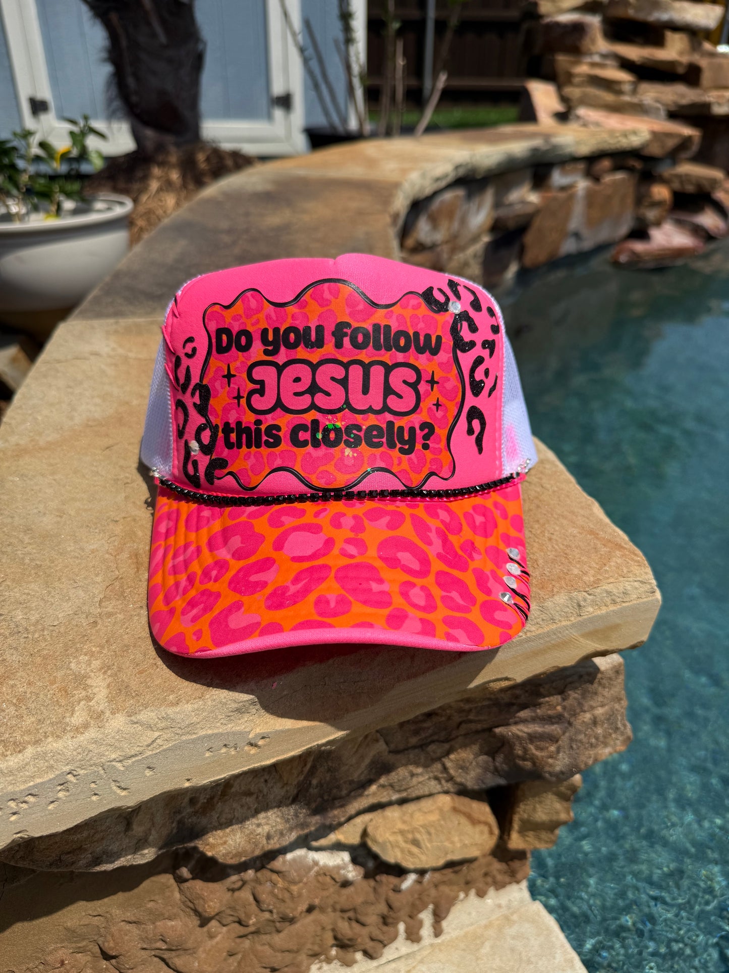 Do You Follow Jesus This Closely Cap