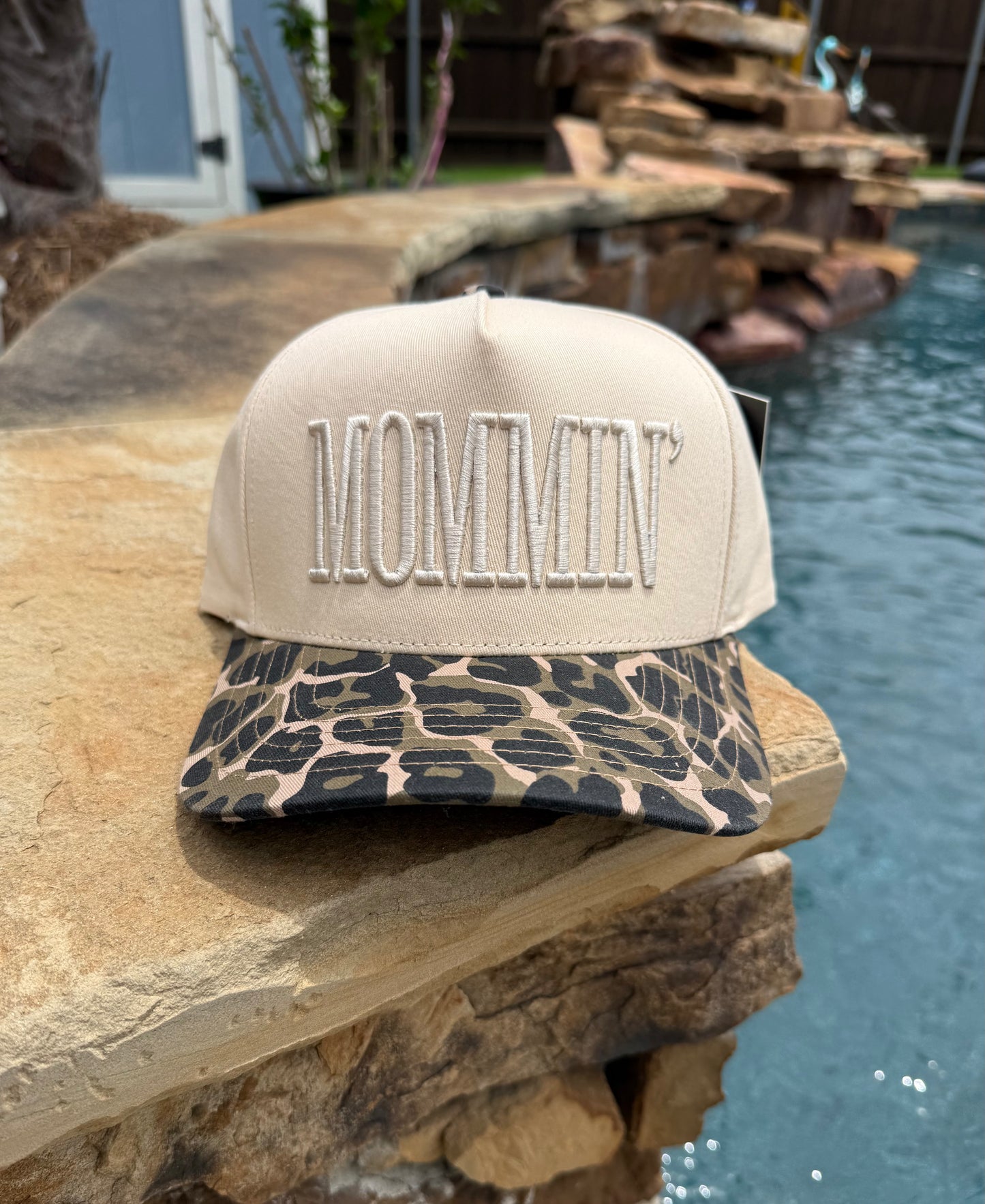 Mommin' Leopard Cap