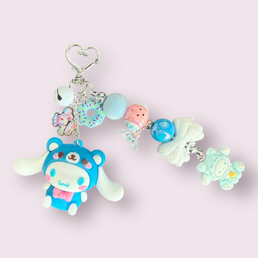 Cinnamoroll Inspired Bag Charm (Blue)