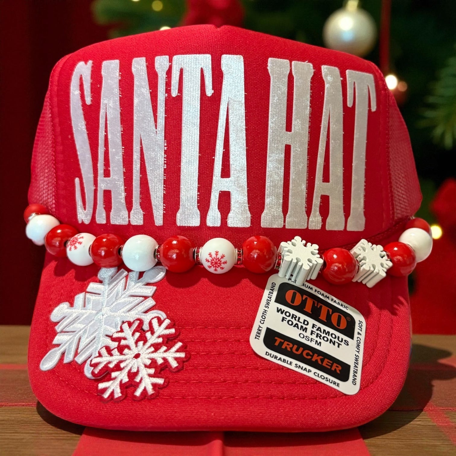 Red Santa Hat Cap