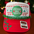 Certified Ugly Sweater Christmas Cap