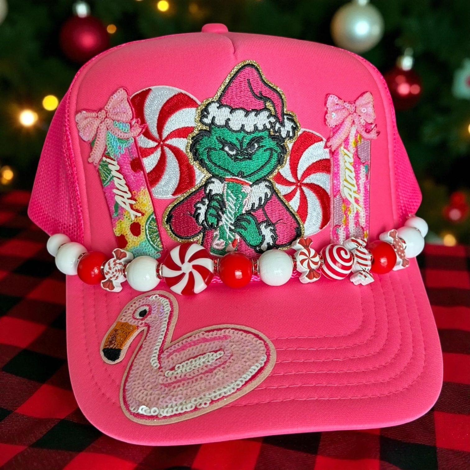Grinch Alani Christmas Cap