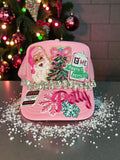 Santa's Petty List Christmas Cap