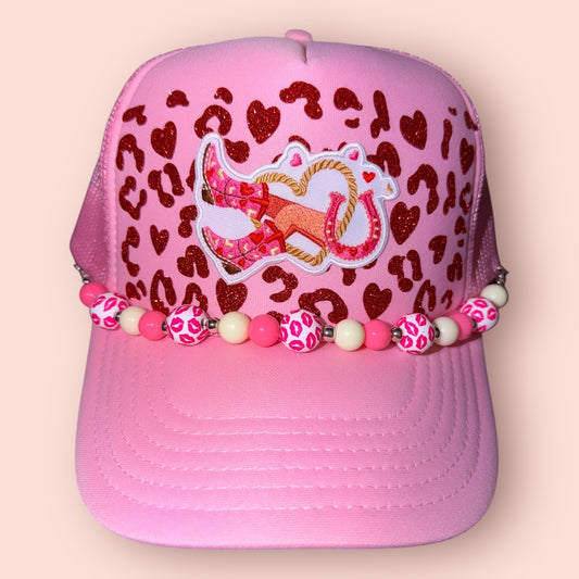 Cowgirl Valentine Cap