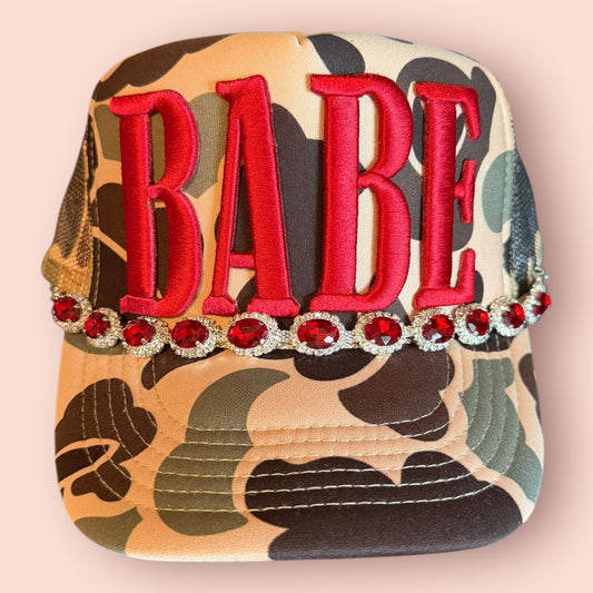 Camo Babe Valentine Cap