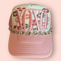 Lip Print Pink XOXO Cap