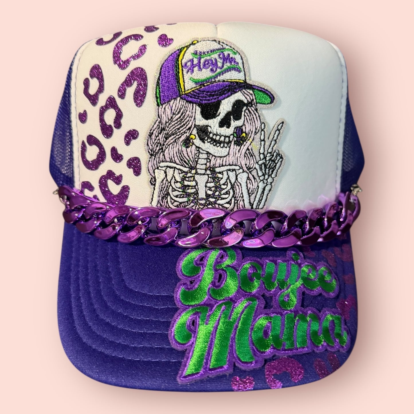 Mardi Gras Cap Skeleton