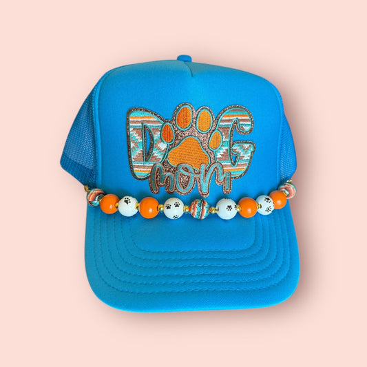 Dog Mom (Aztec Print) Cap