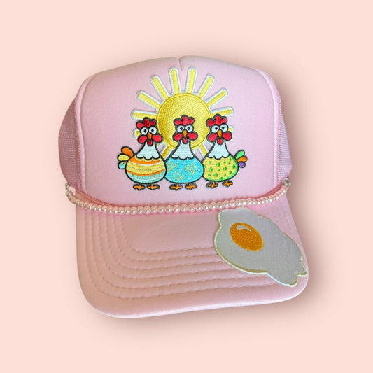 Chicken Friends Cap