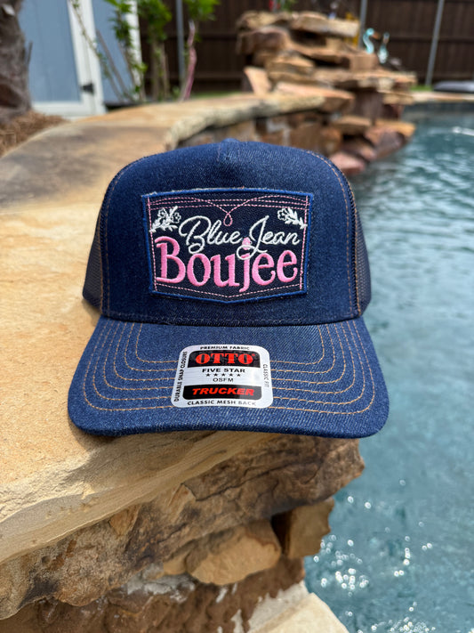 Blue Jean Boujee Cap