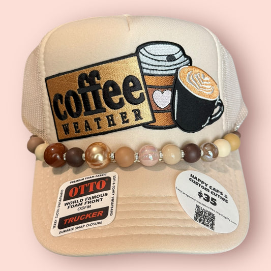 Tan Coffee Weather Cap
