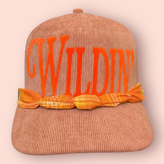 Rose Corduroy Wildin' Cap