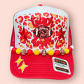 Red, White & Yellow Touch Down Cap