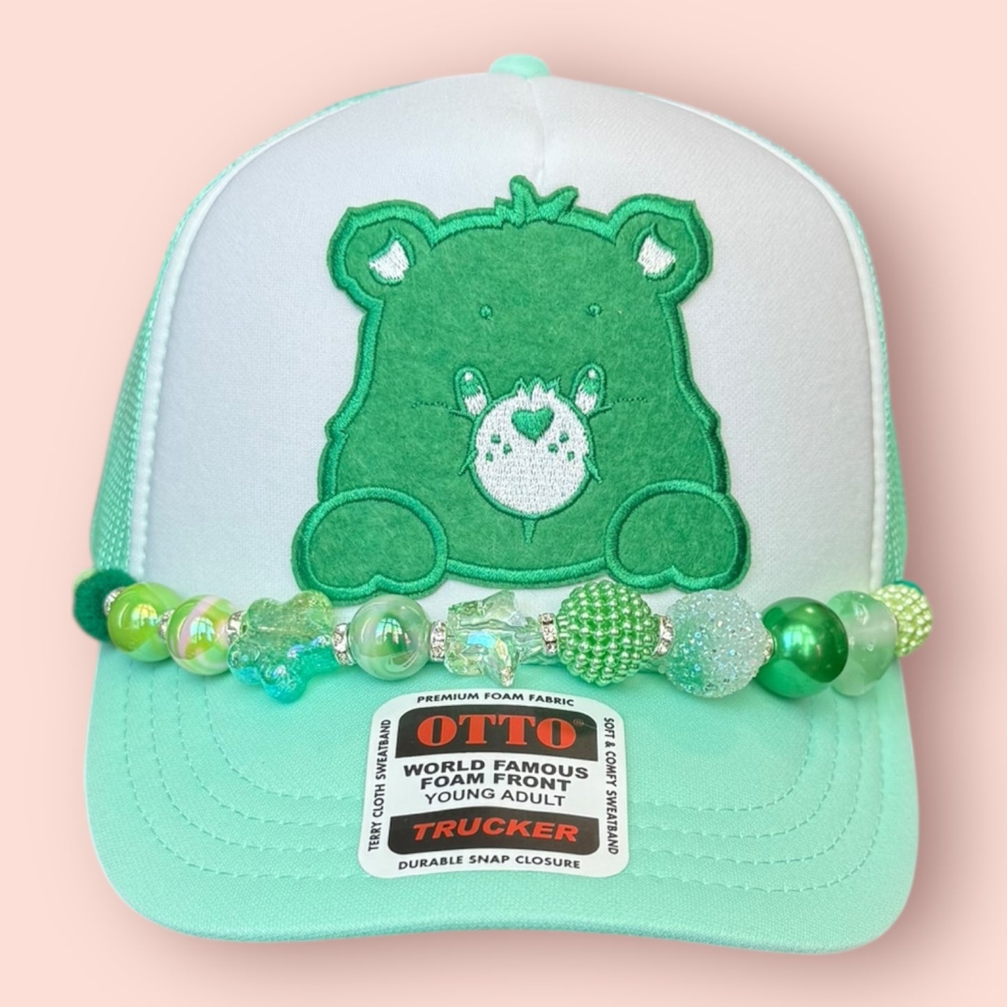 Green Care Bear Cap
