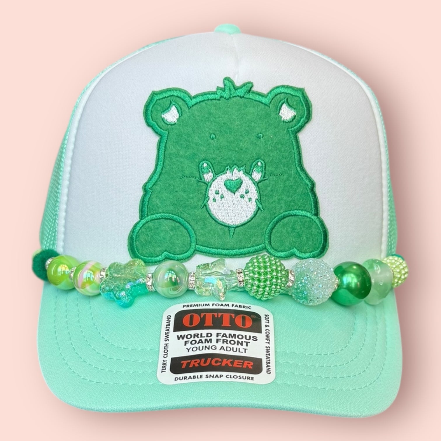 Green Care Bear Cap