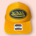 Mustard Von Dutch Cap