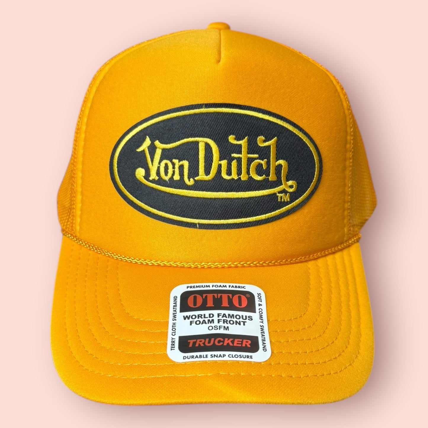 Mustard Von Dutch Cap