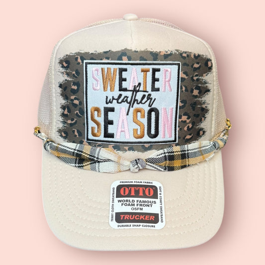 Khaki Sweater Weather Season Cap