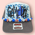 Gray, Royal & White Game Day Cap