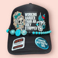 Black Working Harder Than An Ugly Stripper Cap