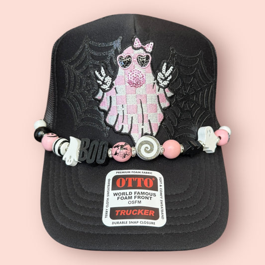 Black Sassy Peace Cap