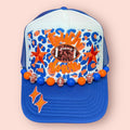 Royal, Orange & White Touch Down Cap
