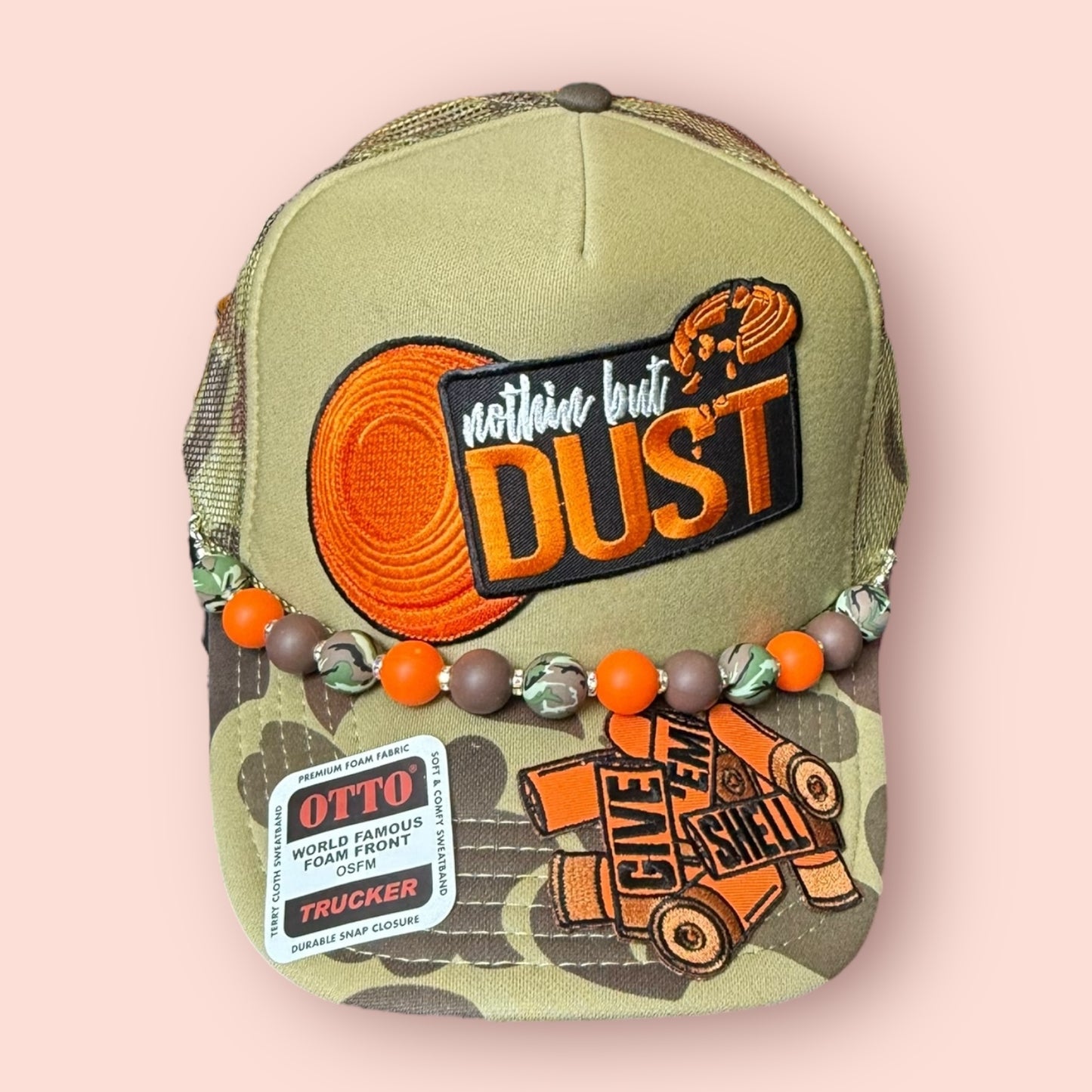 Green Camo Nothin But Dust Cap