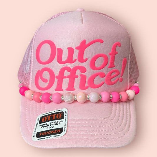 Soft Pink Out of Office Cap