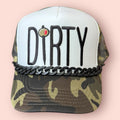 Camo & White Dirty Martini Cap