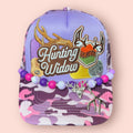 Purple Camo Hunting Widow Cap