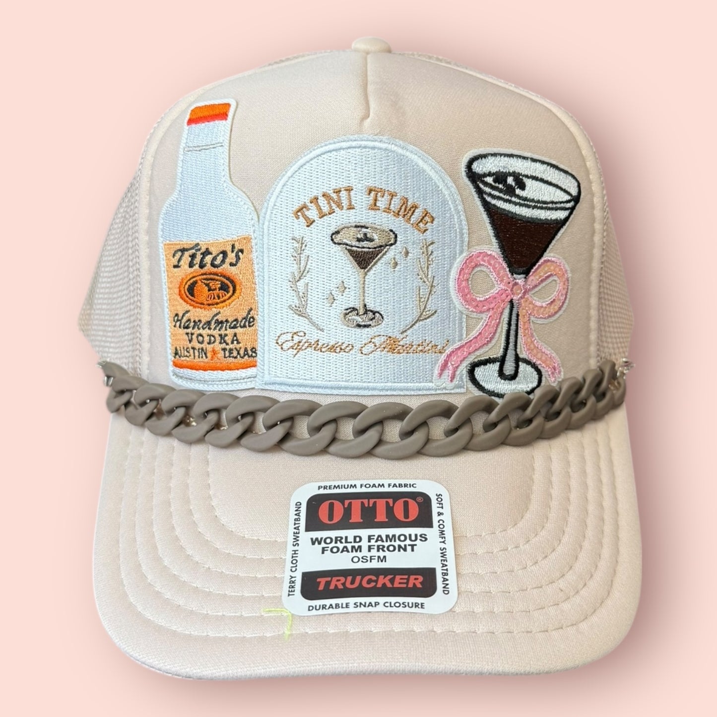 Tan Tini Time Cap