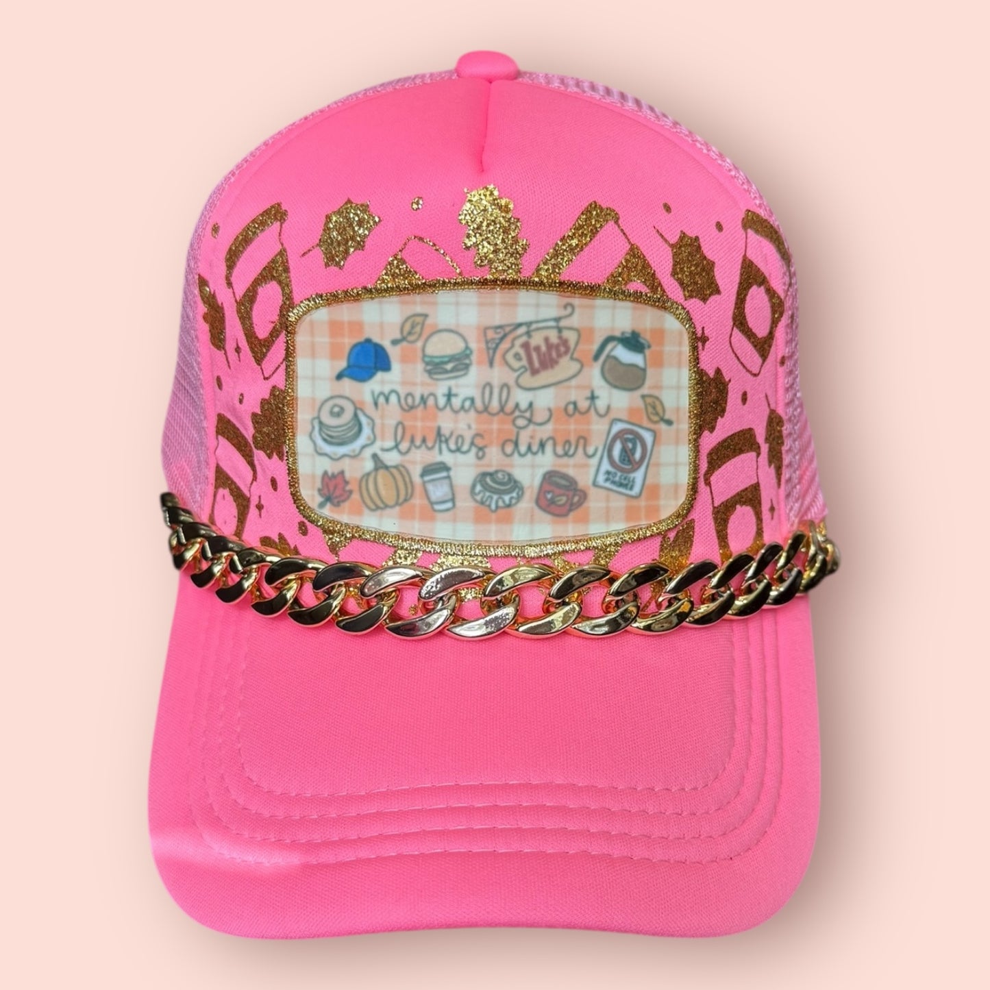 Pink & Gold Gilmore Girls Cap