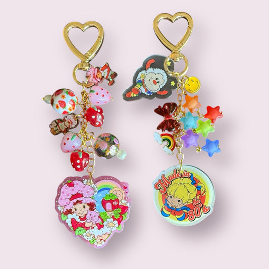 Strawberry Shortcake Bag Charm